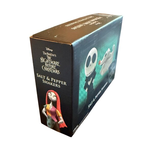 Disney’s The Nightmare Before Christmas Jack & Zero Salt Pepper Shaker Set - NIB - Picture 4 of 8